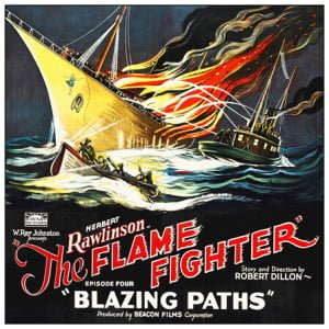 een poster voor de film baanbrekende paden