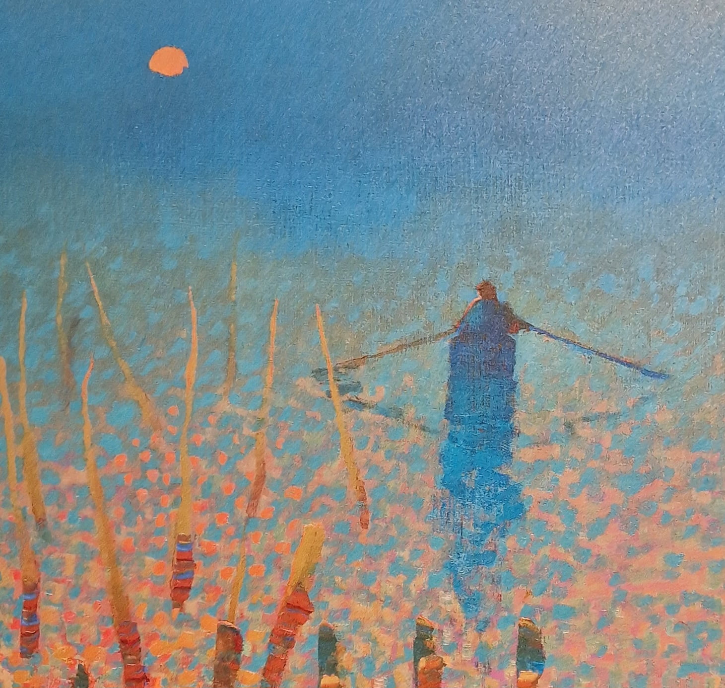 Art Circle, Ton Dubbeldam, De visser, detail DBI