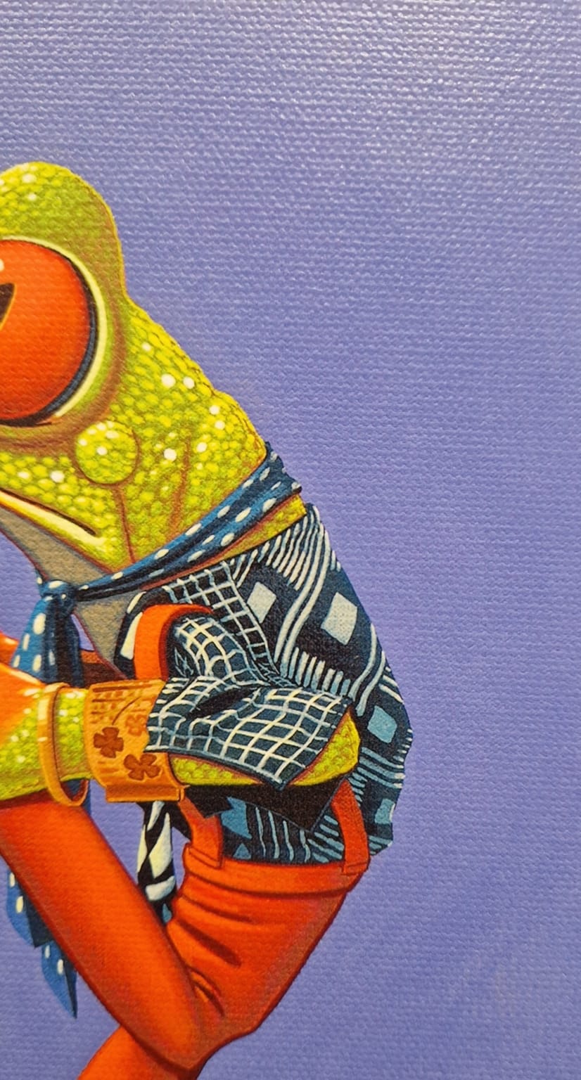 Jasper Oostland, Just like that blue bird (D. Bowie), detail GI