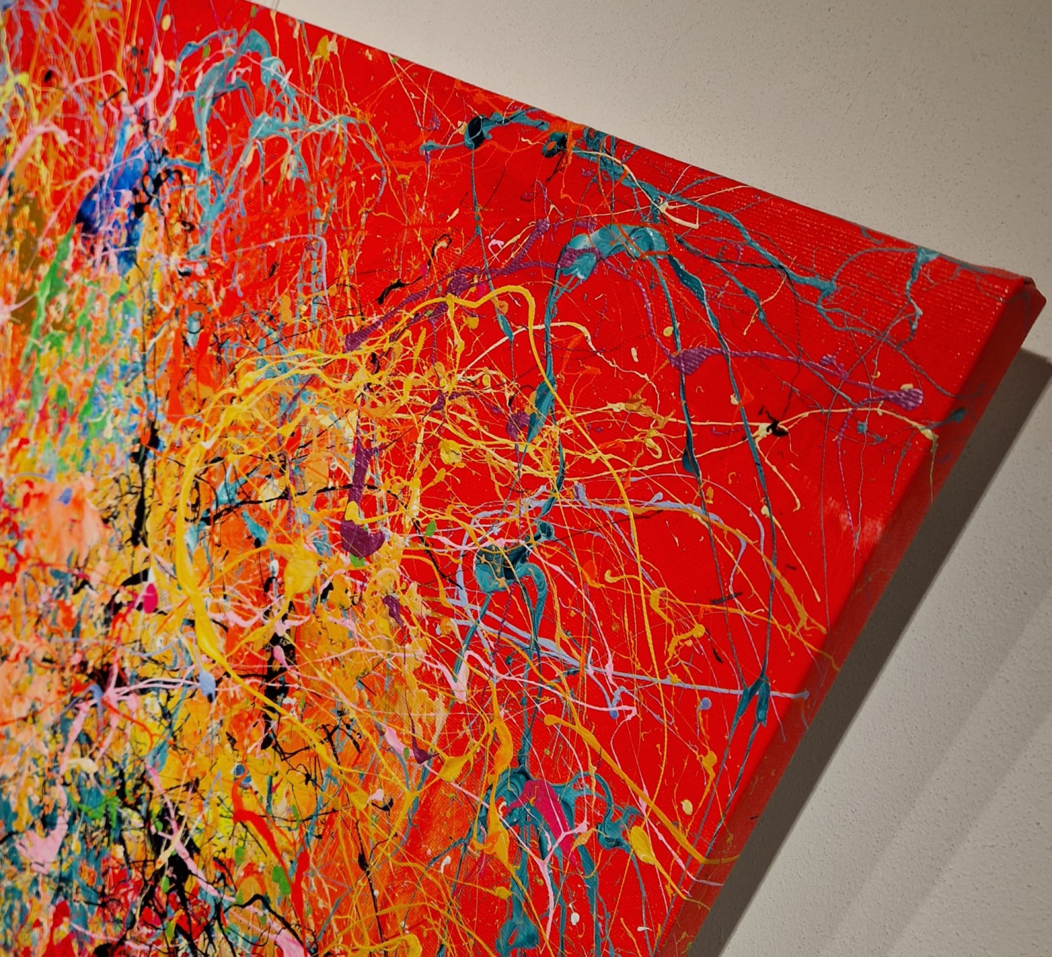 Ivanka Matiss, rood breeze, detail ZK