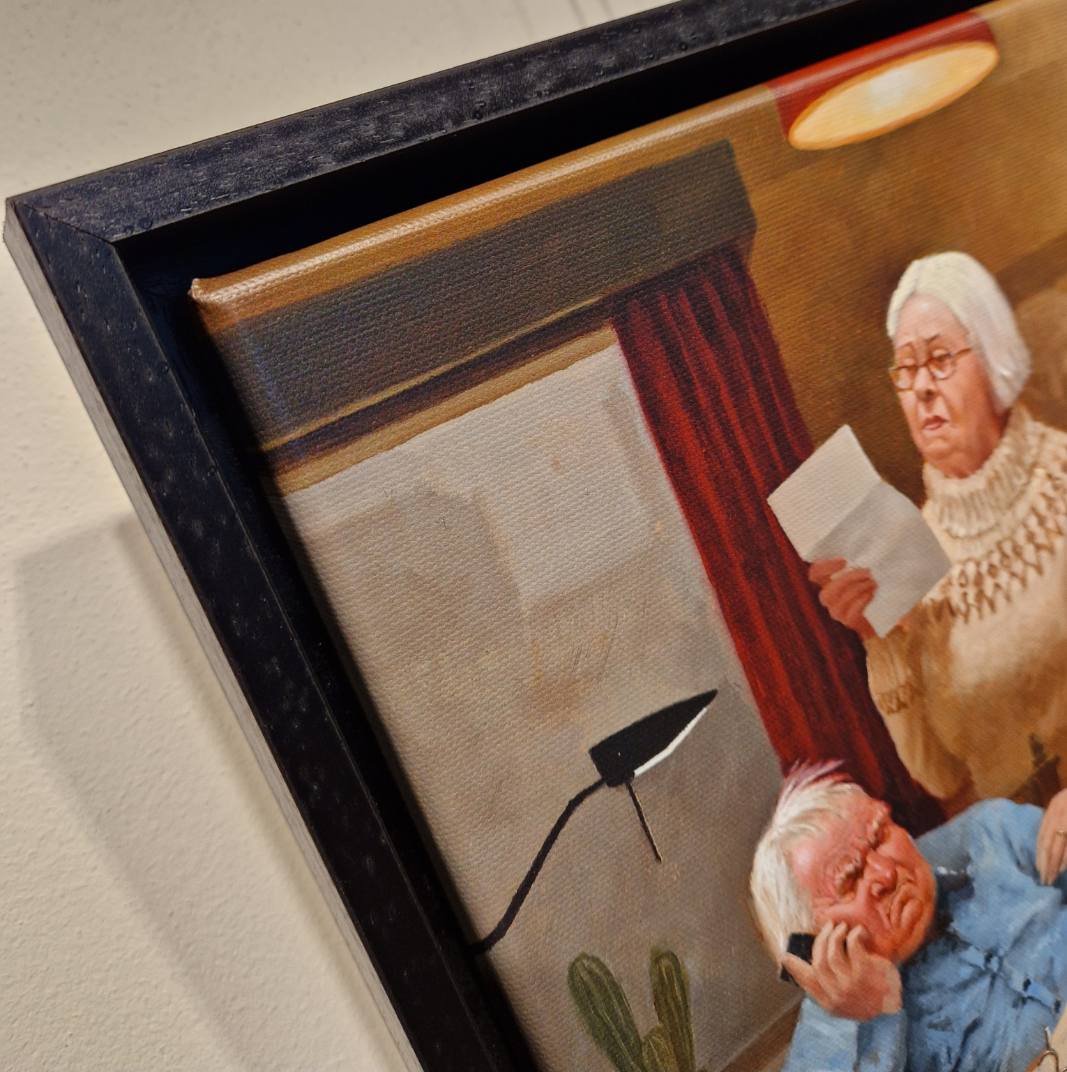 Marius van Dokkum, 9 wachtende voor u, detail L