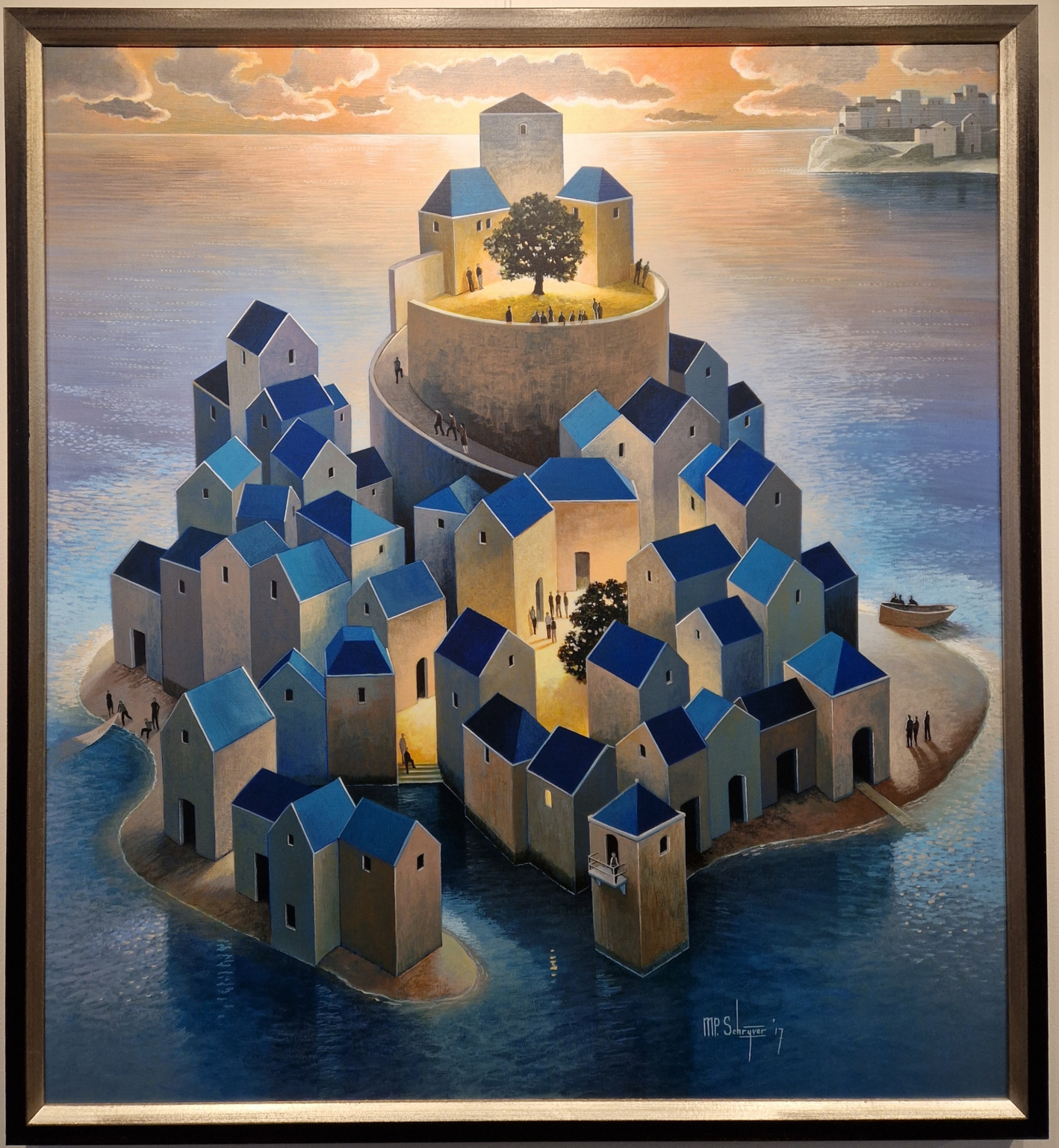 Michiel Schrijver, Langzaam stroomt de avond binnen, V