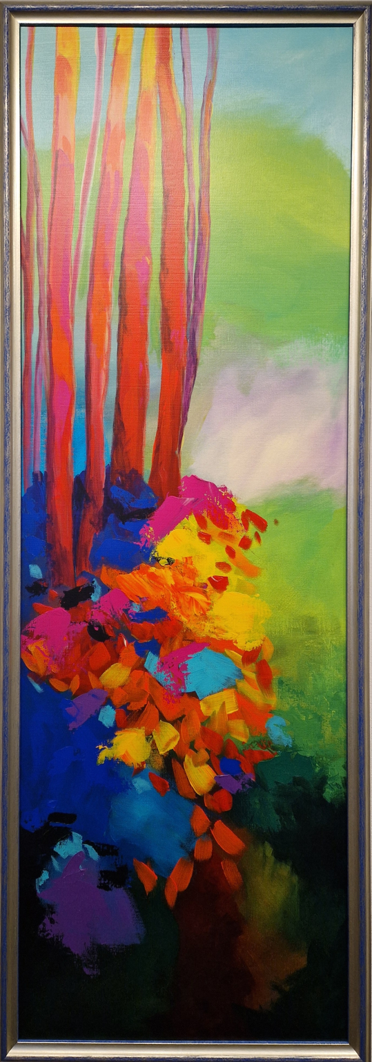 Hope, tree on a rock, V