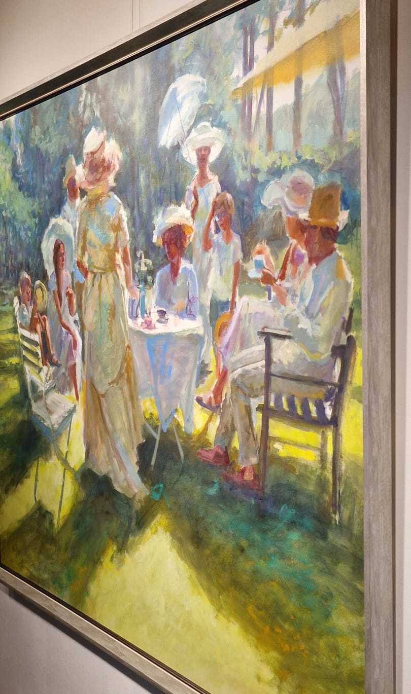 Keimpe van der Kooi, Tuinfeest, detail ZK