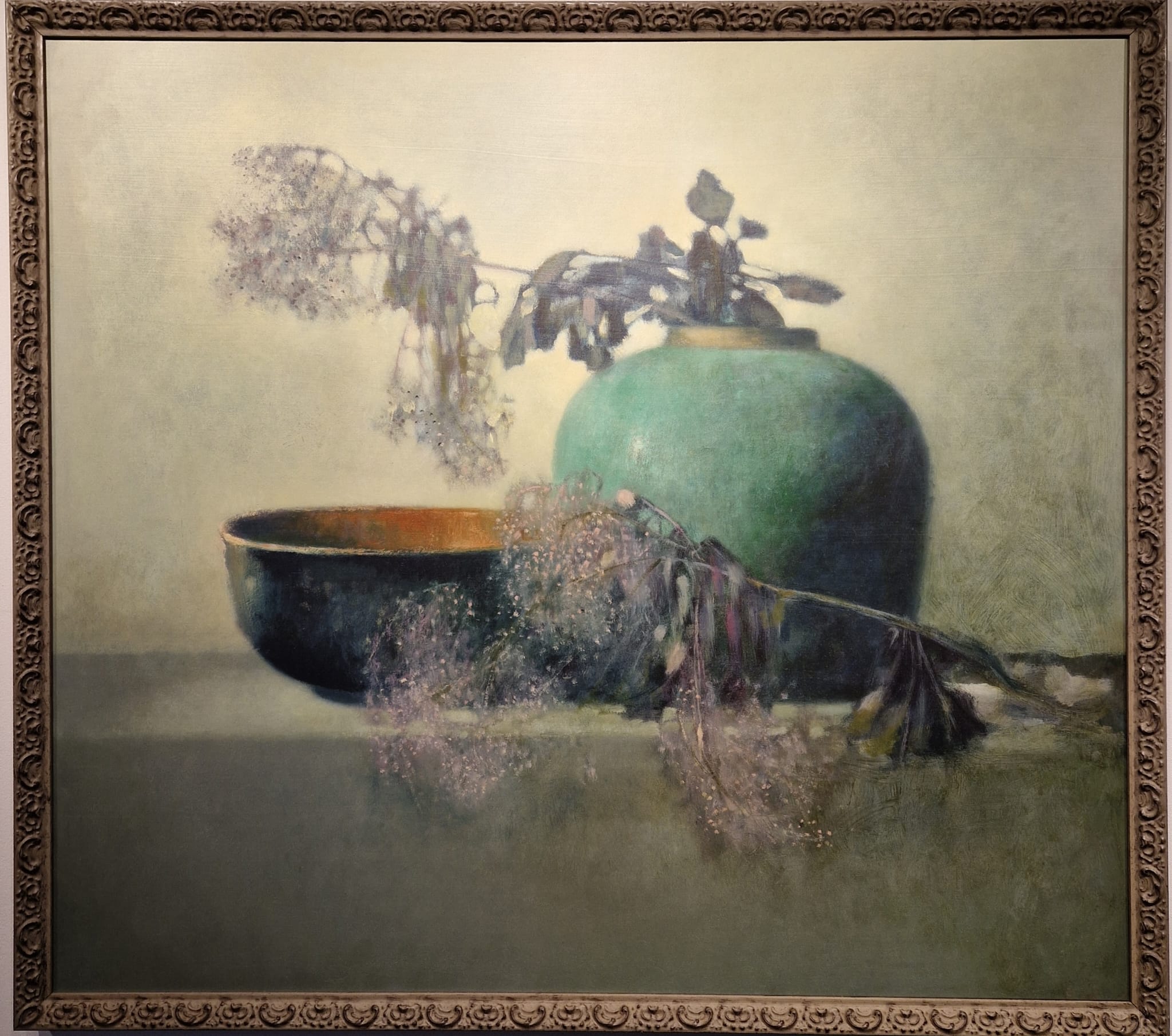Pieter Knorr, Paarse tak met Chinese kom, V