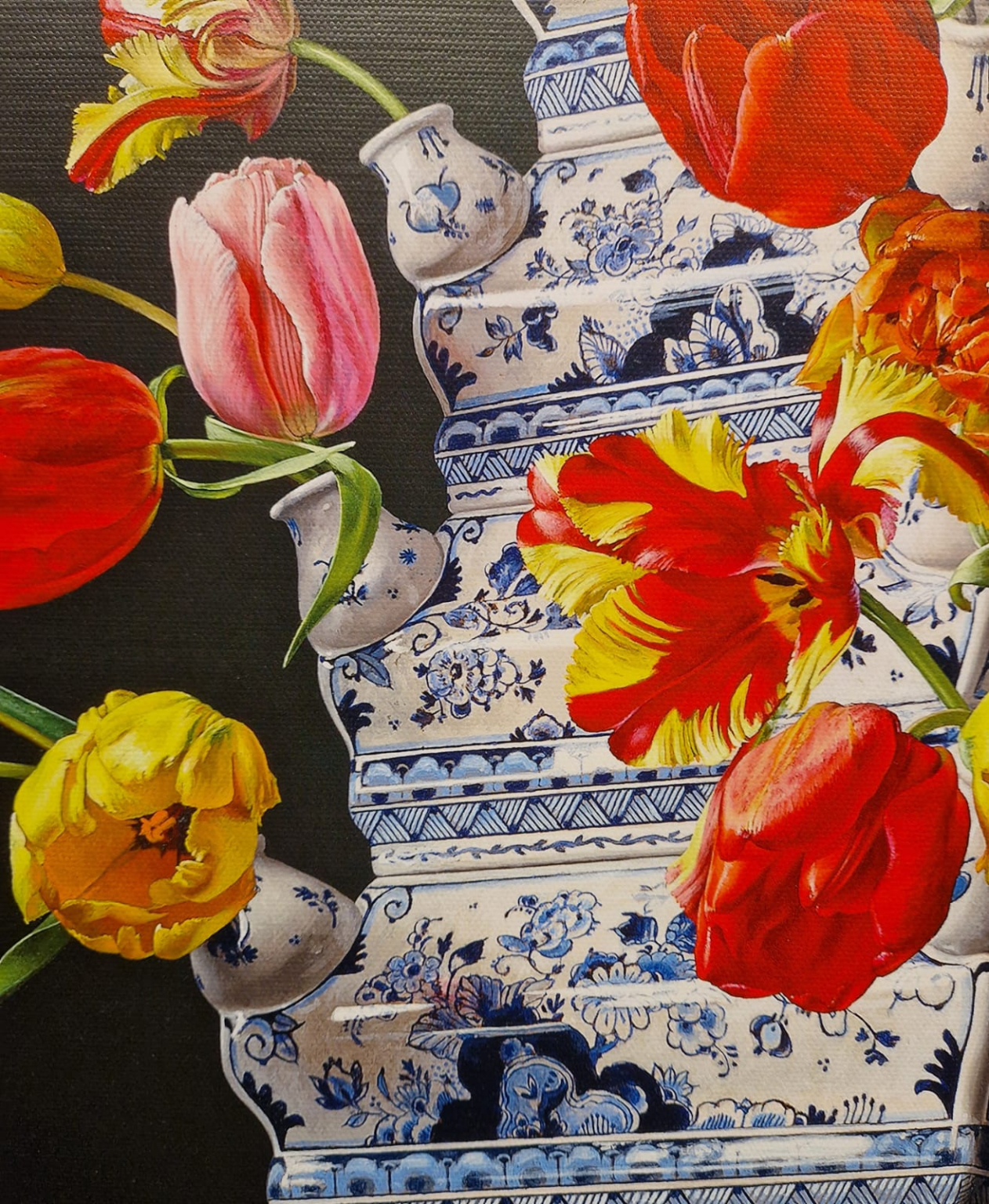Roman Reisinger, de tulpenvaas, detail G