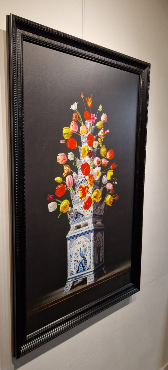 Roman Reisinger, de tulpenvaas, detail ZK