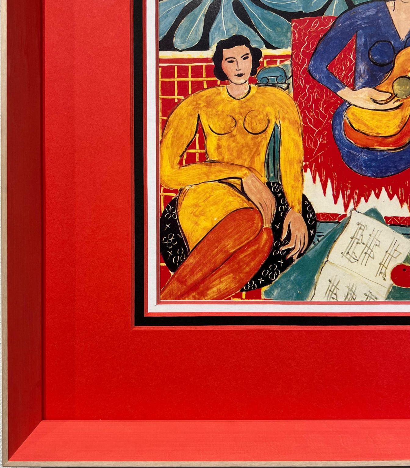 Henri Matisse, La musica, detail L