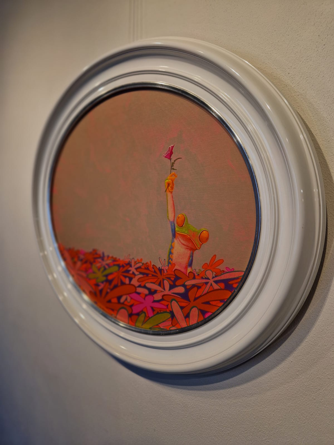 Jasper Oostland, Roos, Ovaal, detail ZK