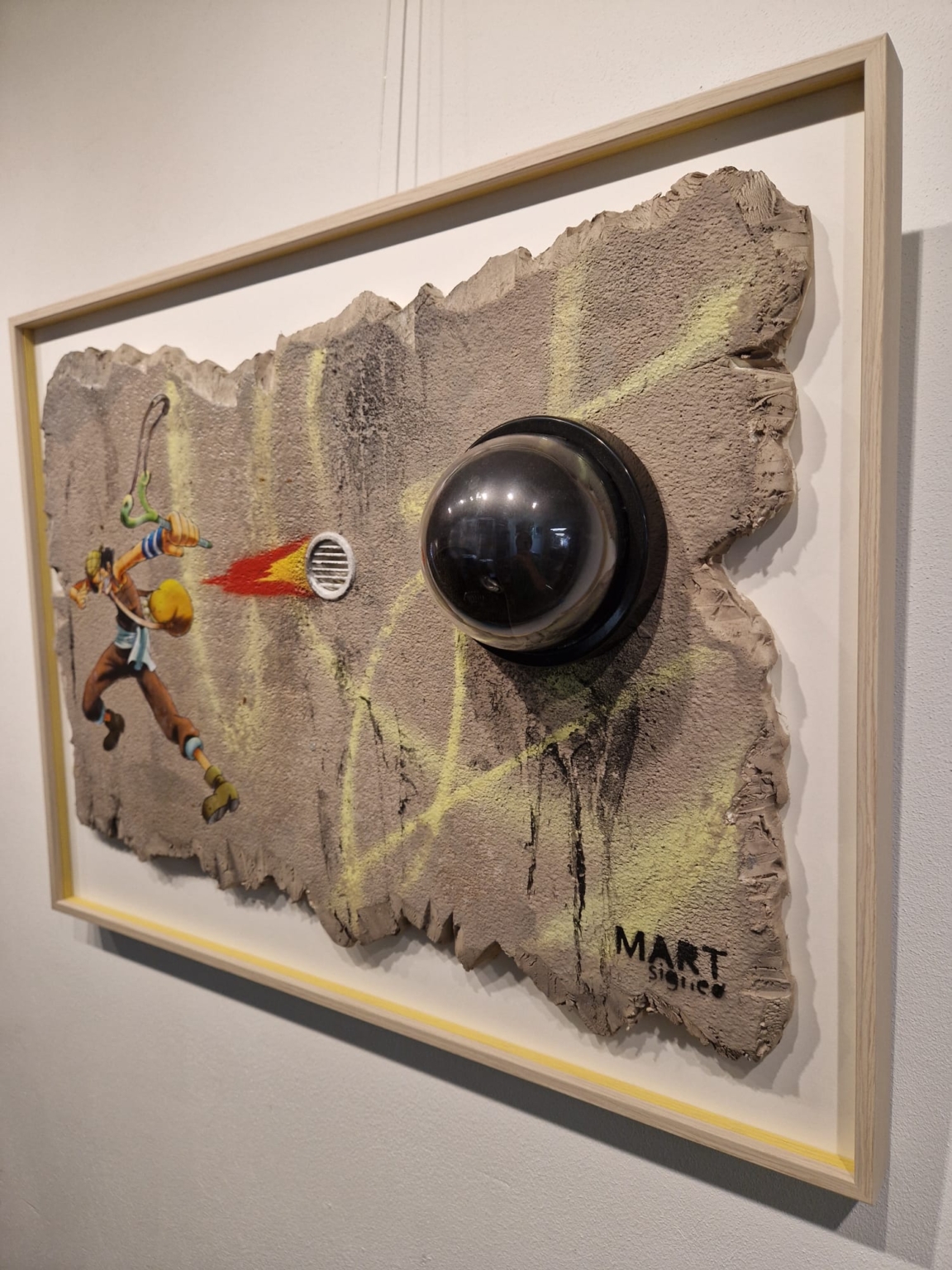 Mart Signed, Controle stoppen, detail ZK