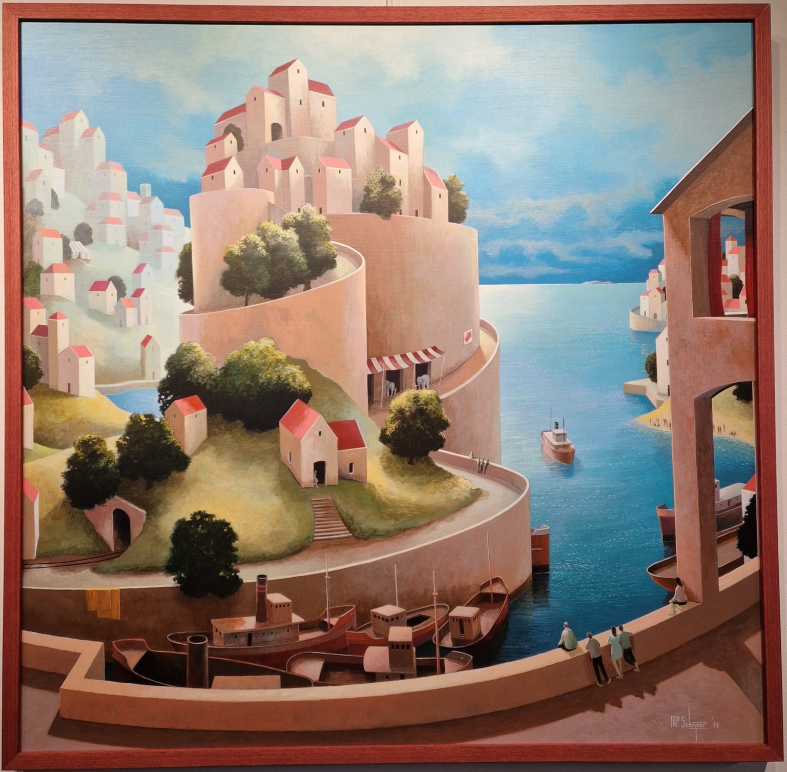 De muze komt uit zee, Michiel Schrijver, V